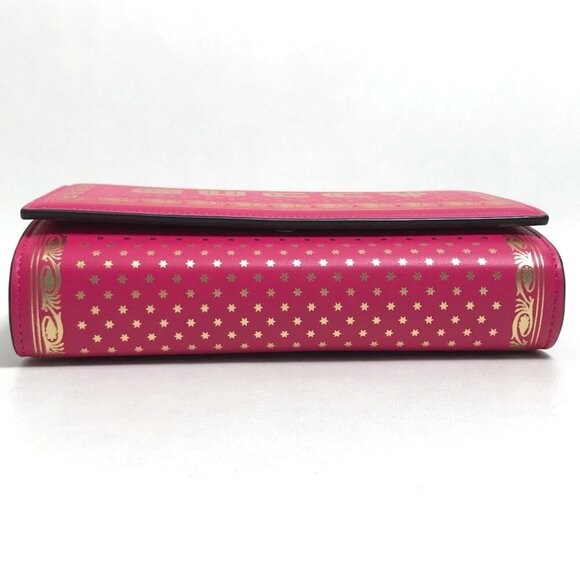 GUCCI WOC Pochette Wallet Shoulder Bag Pink Leather - Picture 3 of 13